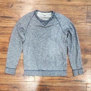 Fossil Women's Grey Long Sleeve Crew Neck Casual Pullover Sweatshirt Medium M